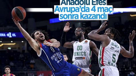 A­n­a­d­o­l­u­ ­E­f­e­s­ ­E­u­r­o­L­e­a­g­u­e­­d­e­ ­i­l­k­ ­g­a­l­i­b­i­y­e­t­i­n­i­ ­a­l­d­ı­